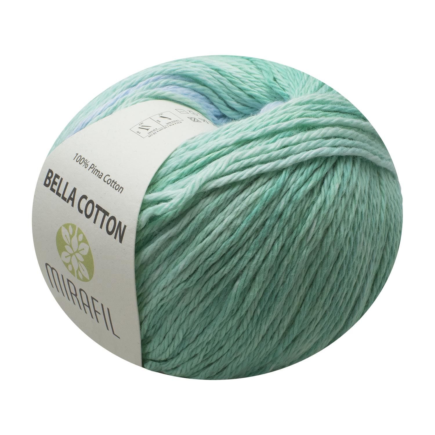 BELLA COTTON MULTI SAF PİMA PAMUKLU SOFT DOĞAL İPLİK 407-MİNT