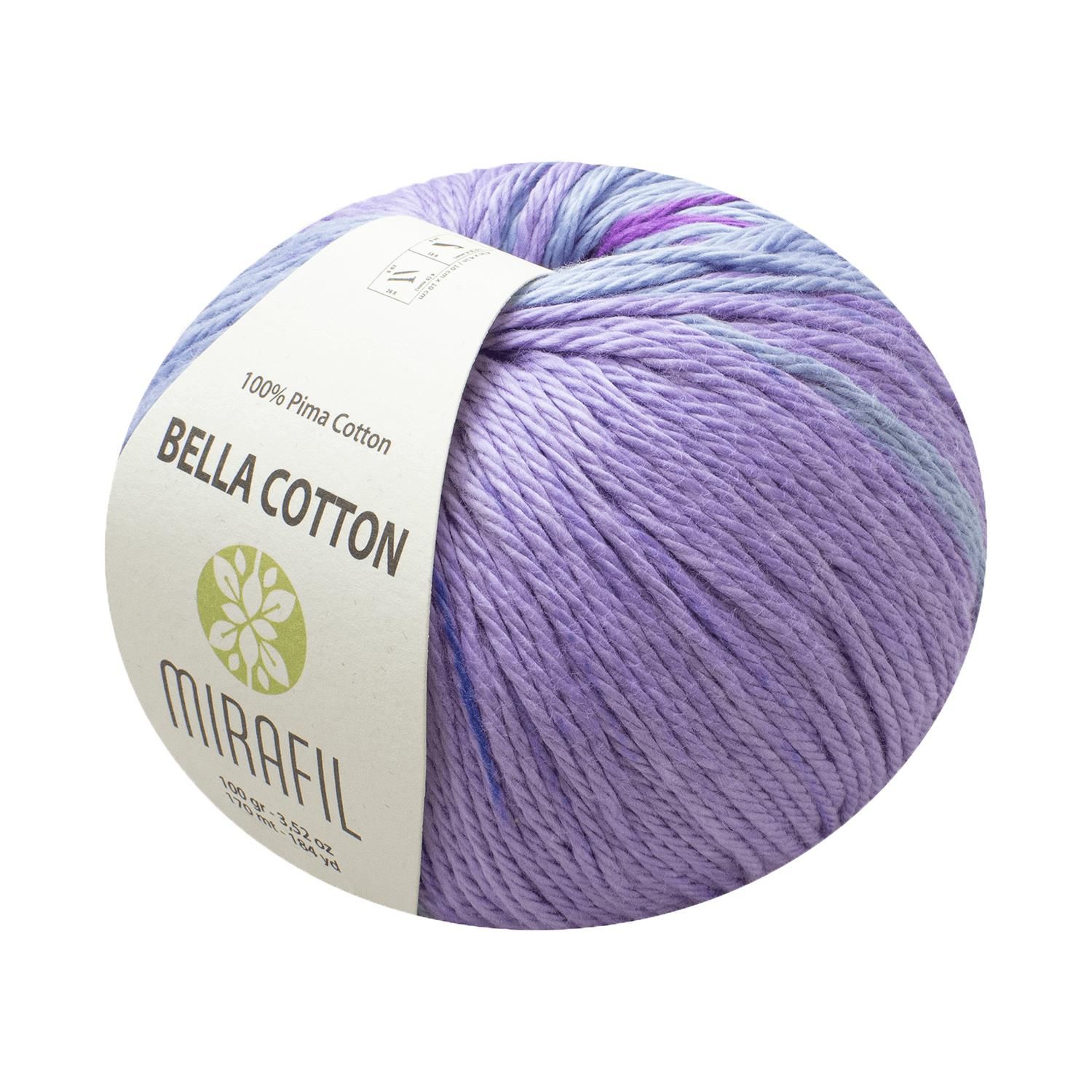 BELLA COTTON MULTI SAF PİMA PAMUKLU SOFT DOĞAL İPLİK 410-MOR KOYU