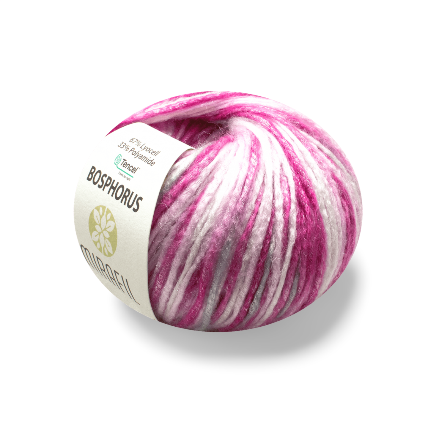 BOSPHORUS MULTI DOĞAL İPEKSİ DOKULU TENCEL® İPLİK - OKALİPTÜS AĞACI ELYAFI 201-PEMBE