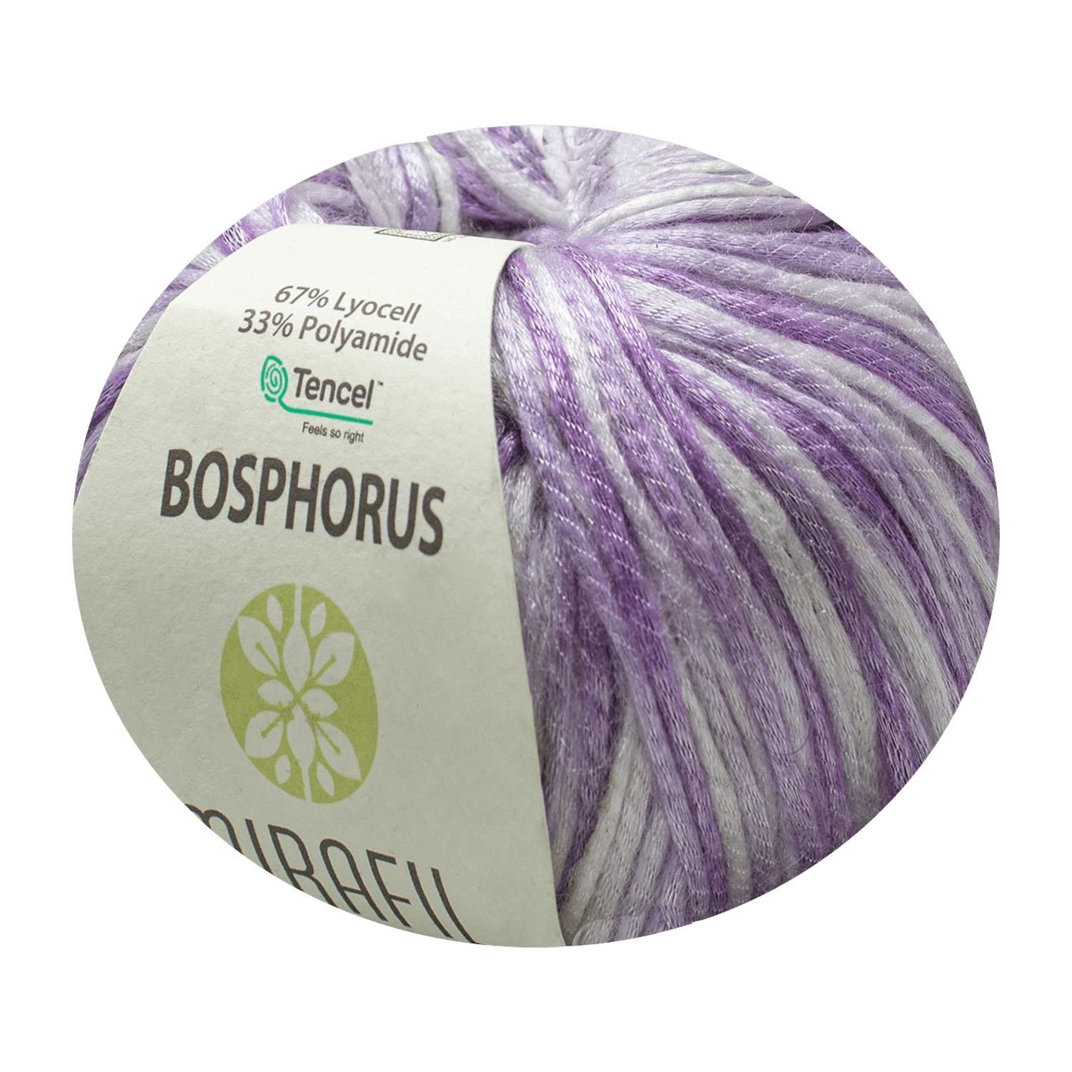 BOSPHORUS MULTI DOĞAL İPEKSİ DOKULU TENCEL® İPLİK - OKALİPTÜS AĞACI ELYAFI 203-MOR AÇIK