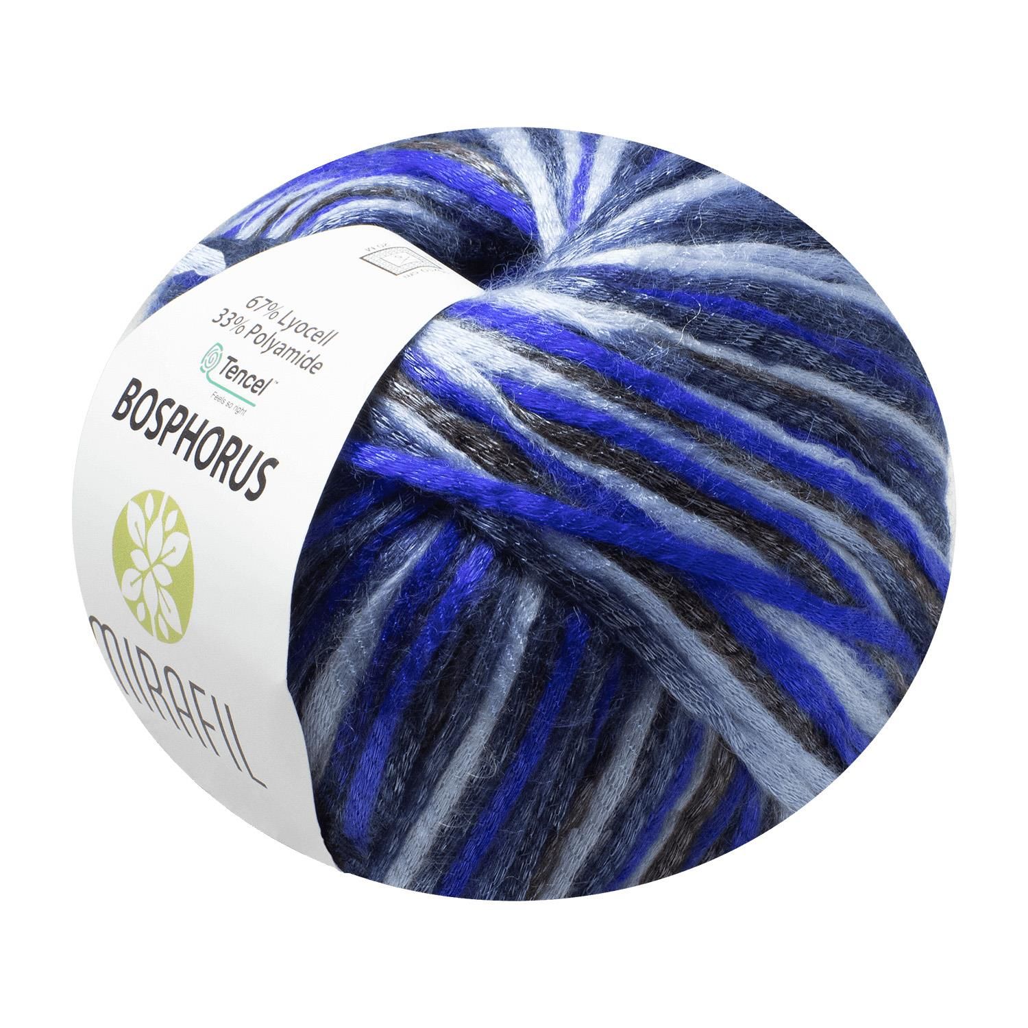 BOSPHORUS MULTI DOĞAL İPEKSİ DOKULU TENCEL® İPLİK - OKALİPTÜS AĞACI ELYAFI 205-MAVİ KOYU