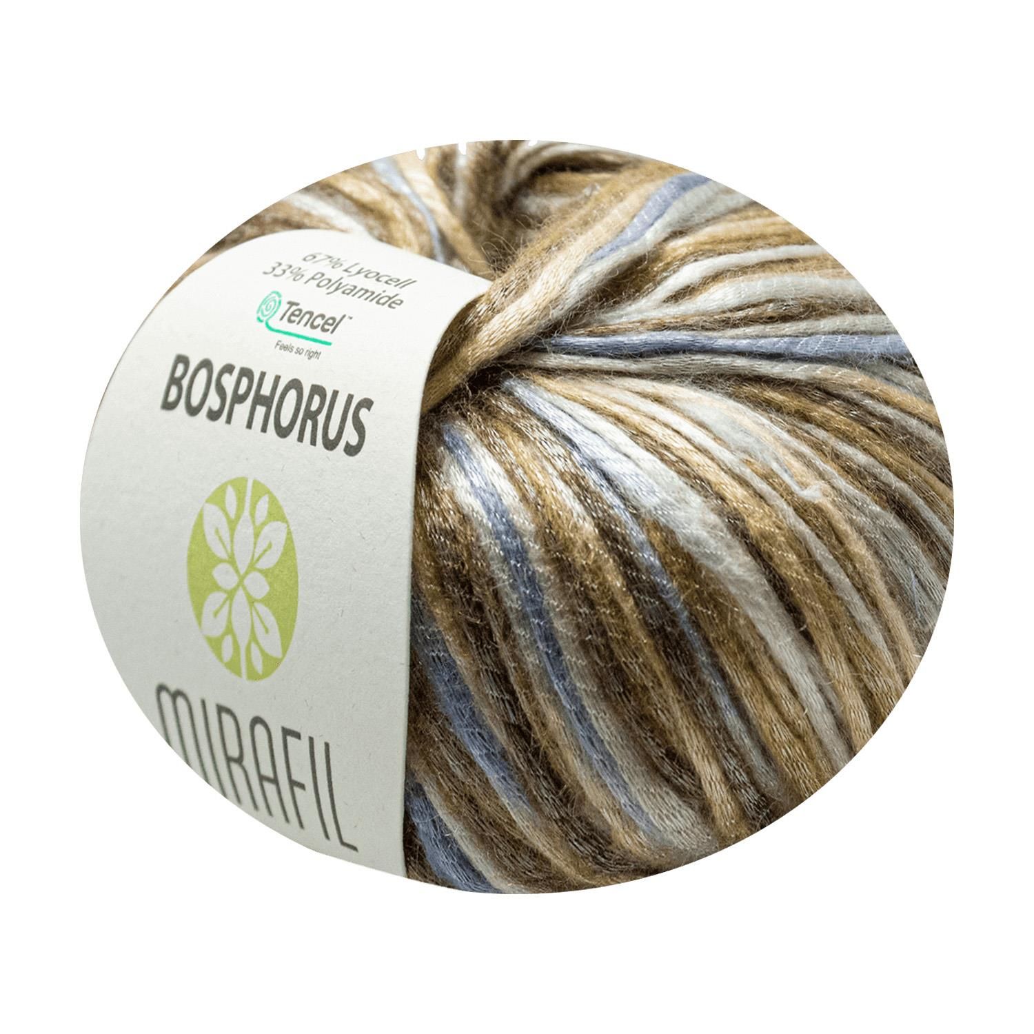 BOSPHORUS MULTI DOĞAL İPEKSİ DOKULU TENCEL® İPLİK - OKALİPTÜS AĞACI ELYAFI 206-KAHVERENGİ