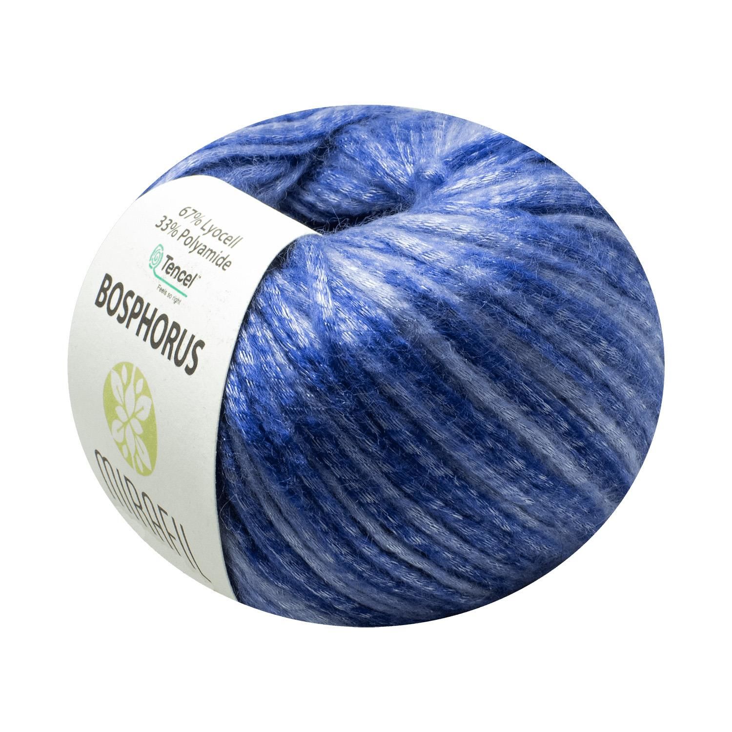 BOSPHORUS MULTI DOĞAL İPEKSİ DOKULU TENCEL® İPLİK - OKALİPTÜS AĞACI ELYAFI 207-MAVİ