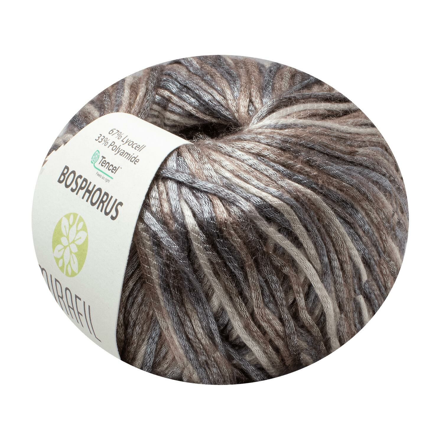 BOSPHORUS MULTI DOĞAL İPEKSİ DOKULU TENCEL® İPLİK - OKALİPTÜS AĞACI ELYAFI 209-KAHVERENGİ KOYU