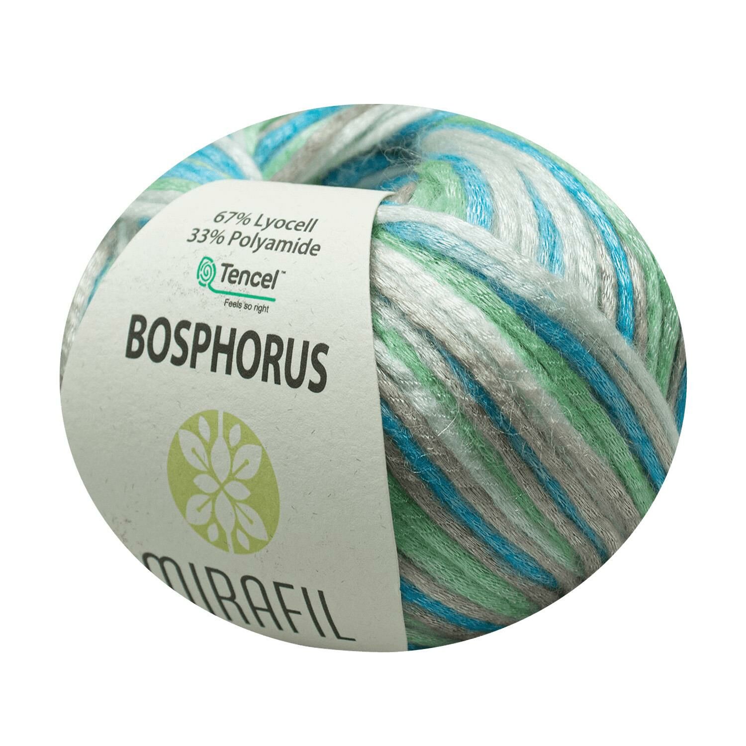 BOSPHORUS MULTI DOĞAL İPEKSİ DOKULU TENCEL® İPLİK - OKALİPTÜS AĞACI ELYAFI 215-TURKUAZ