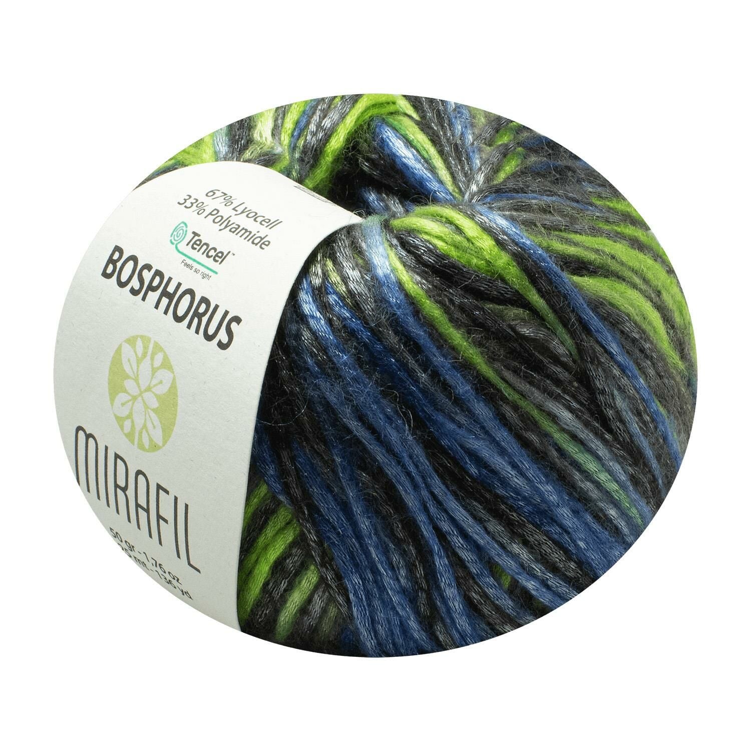 BOSPHORUS MULTI DOĞAL İPEKSİ DOKULU TENCEL® İPLİK - OKALİPTÜS AĞACI ELYAFI 218-YEŞİL AÇIK