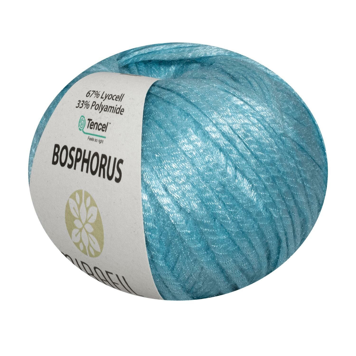 BOSPHORUS SOLID DOĞAL İPEKSİ DOKULU TENCEL® İPLİK - OKALİPTÜS AĞACI ELYAFI 106-MAVİ AÇIK