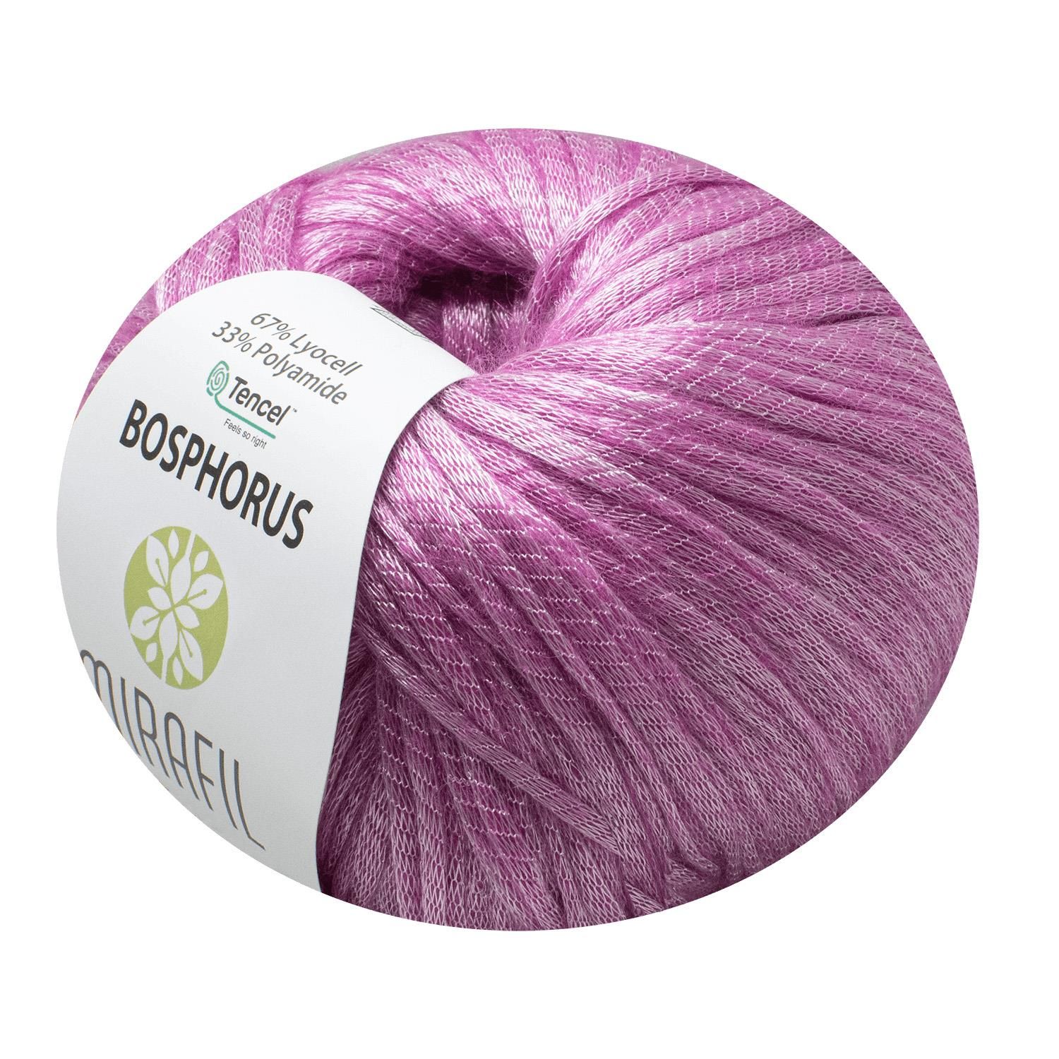 BOSPHORUS SOLID DOĞAL İPEKSİ DOKULU TENCEL® İPLİK - OKALİPTÜS AĞACI ELYAFI 110-FUŞYA