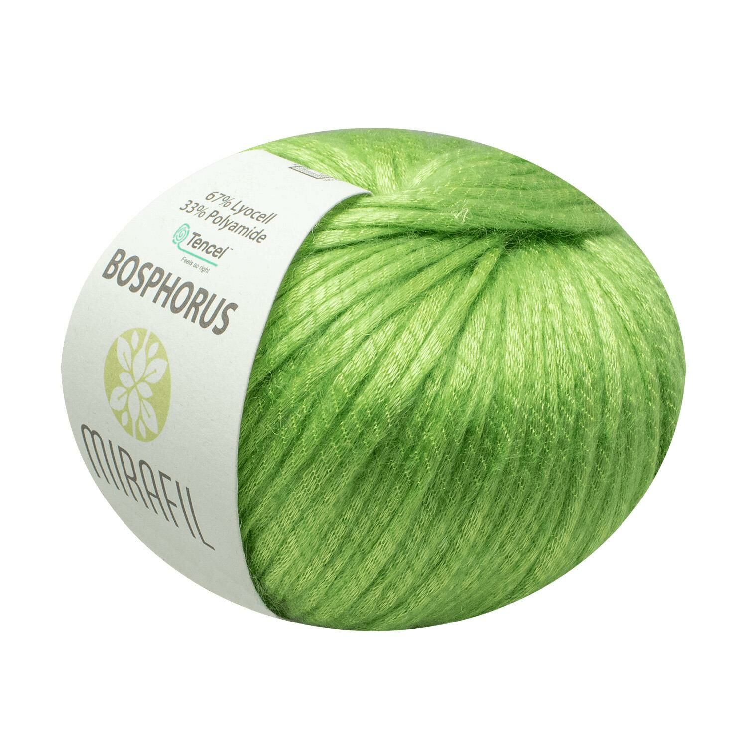 BOSPHORUS SOLID DOĞAL İPEKSİ DOKULU TENCEL® İPLİK - OKALİPTÜS AĞACI ELYAFI 112-FISTIK YEŞİLİ