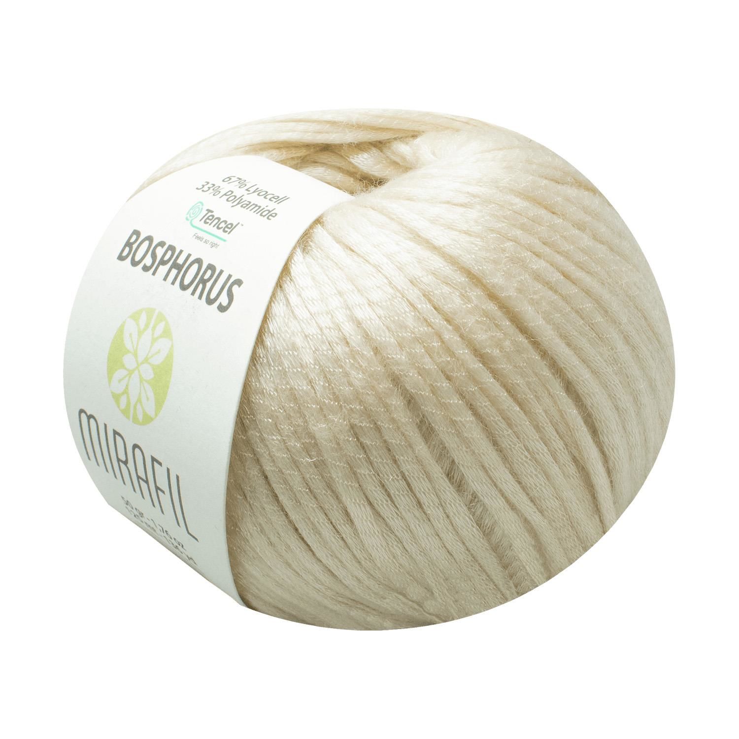 BOSPHORUS SOLID DOĞAL İPEKSİ DOKULU TENCEL® İPLİK - OKALİPTÜS AĞACI ELYAFI 118-KIRIK BEYAZ