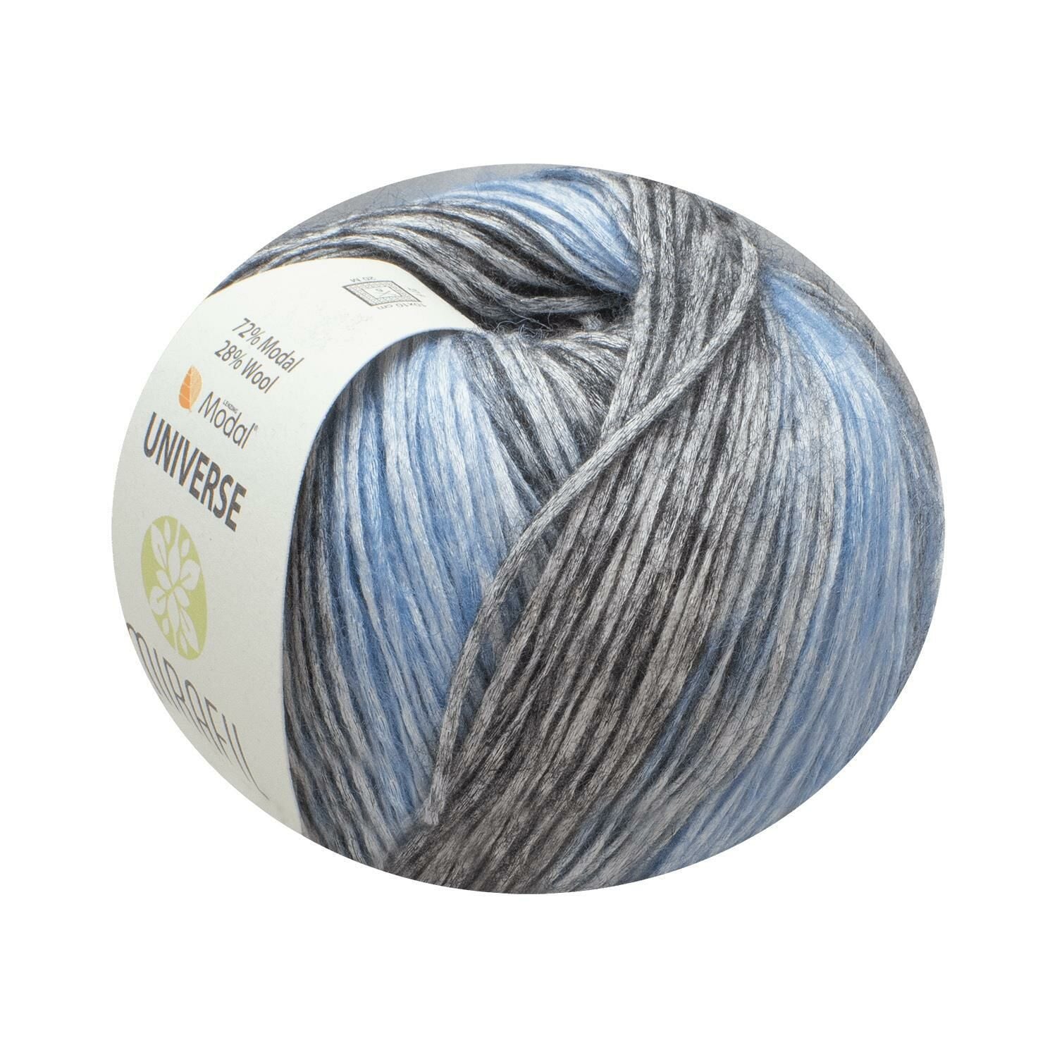 UNIVERSE DOĞAL YÜNLÜ VE MODAL® KARIŞIMLI YUMUŞAK İPLİK 301-SİYAH