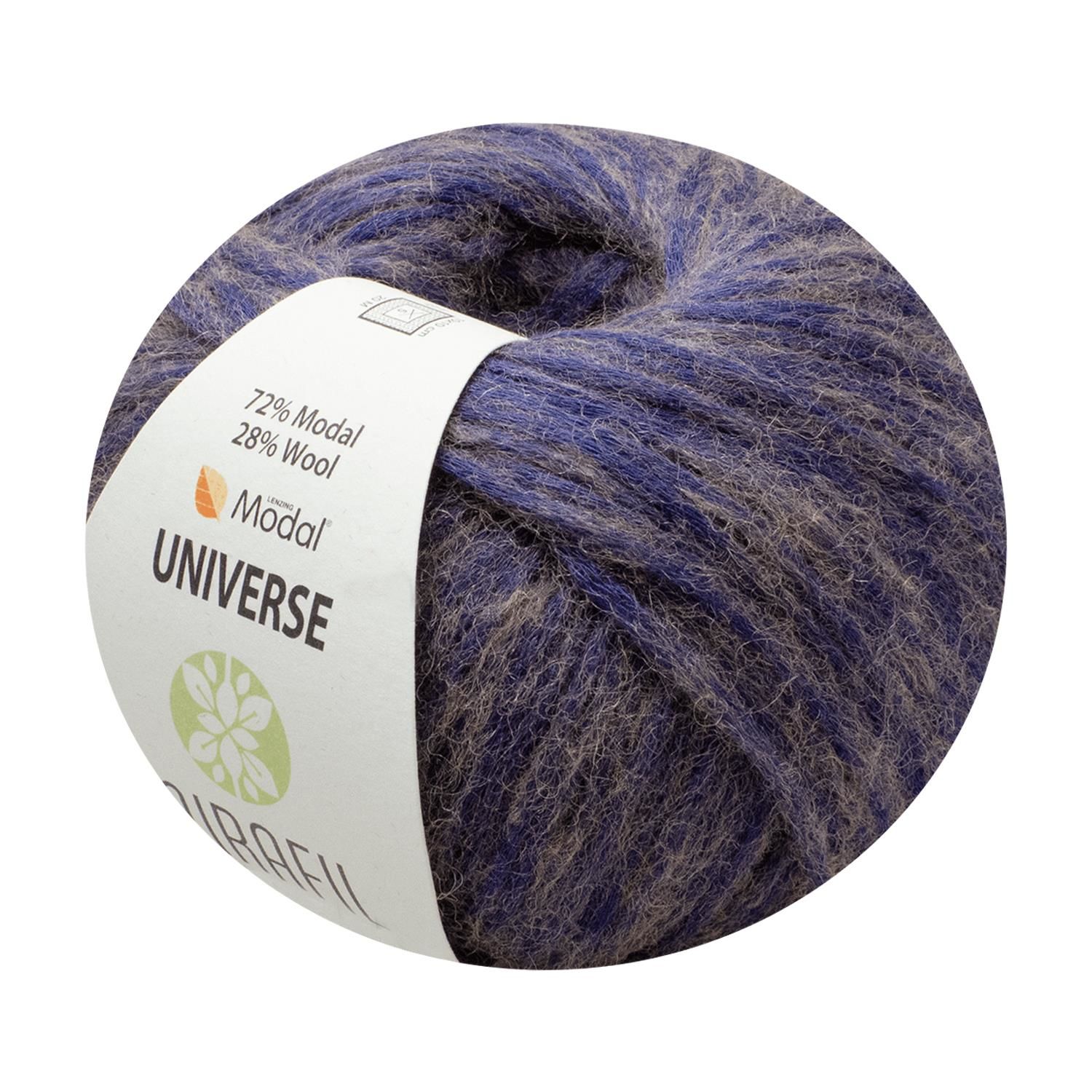 UNIVERSE DOĞAL YÜNLÜ VE MODAL® KARIŞIMLI YUMUŞAK İPLİK 459-CAMEL-LACİVERT