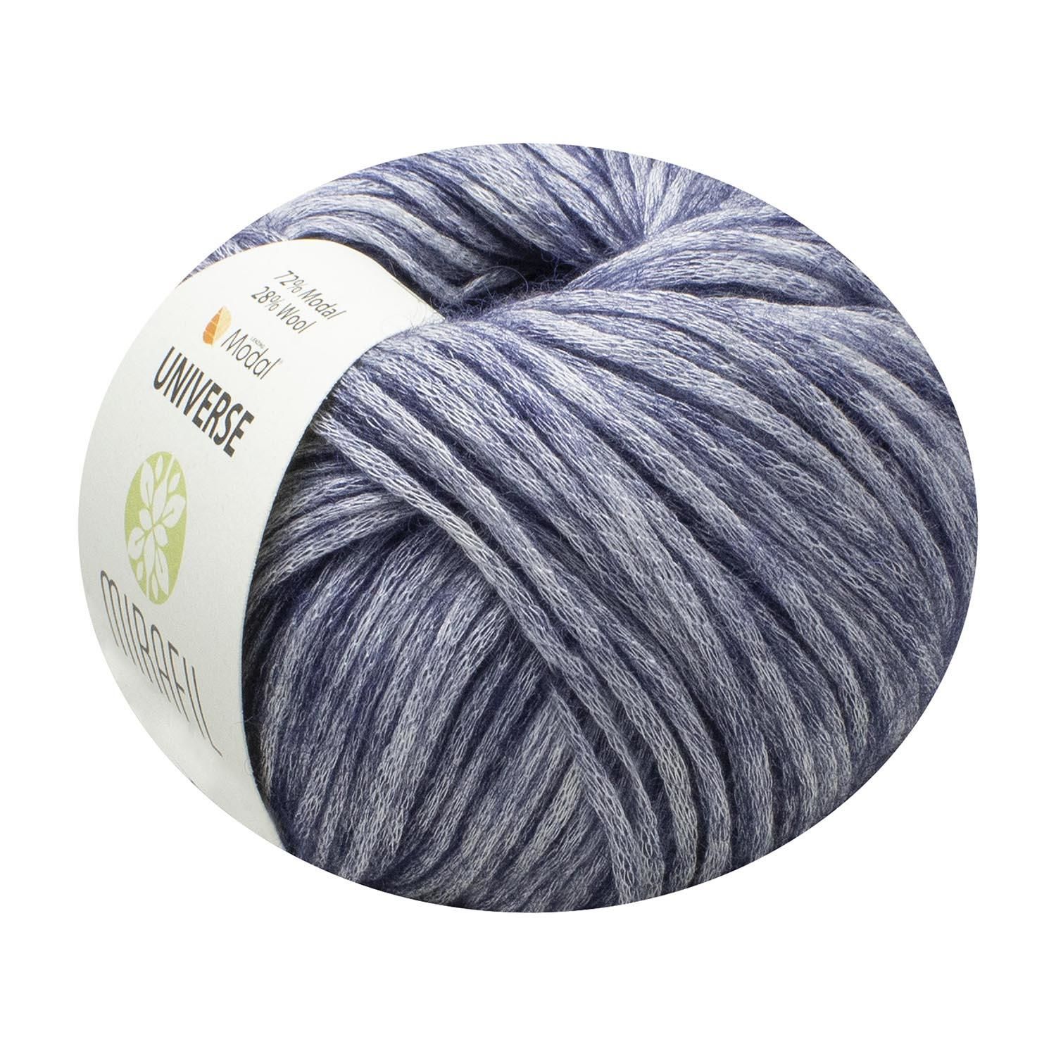 UNIVERSE DOĞAL YÜNLÜ VE MODAL® KARIŞIMLI YUMUŞAK İPLİK 463-LACİVERT