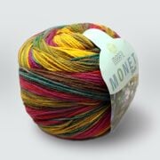 MONET BATIK Multicolor Maxi 150 Gr çok renkli iplik 858- PUDRA+HAKİ+BEYAZ