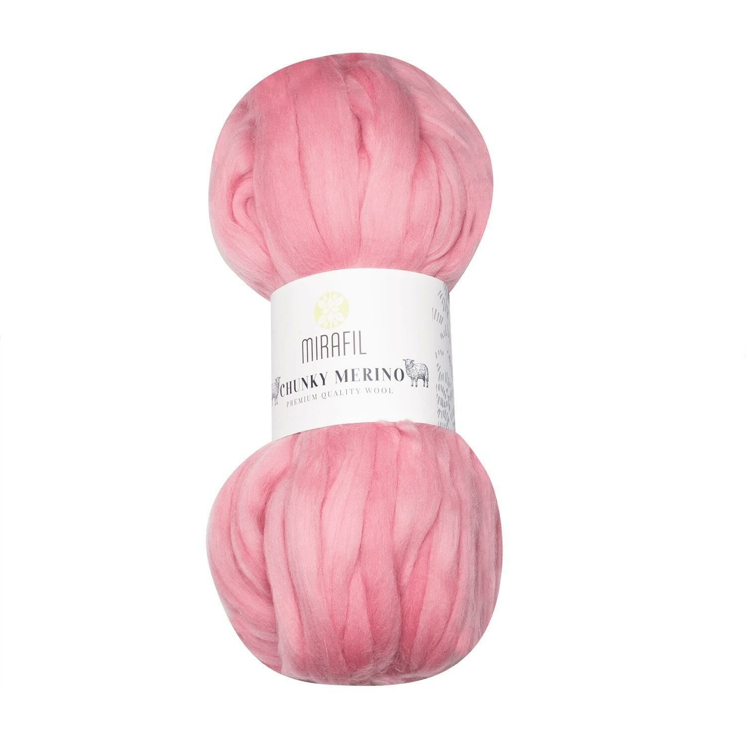 CHUNKY MERINO SAF YÜN SOFT DOĞAL İPLİK 607-PUDRA